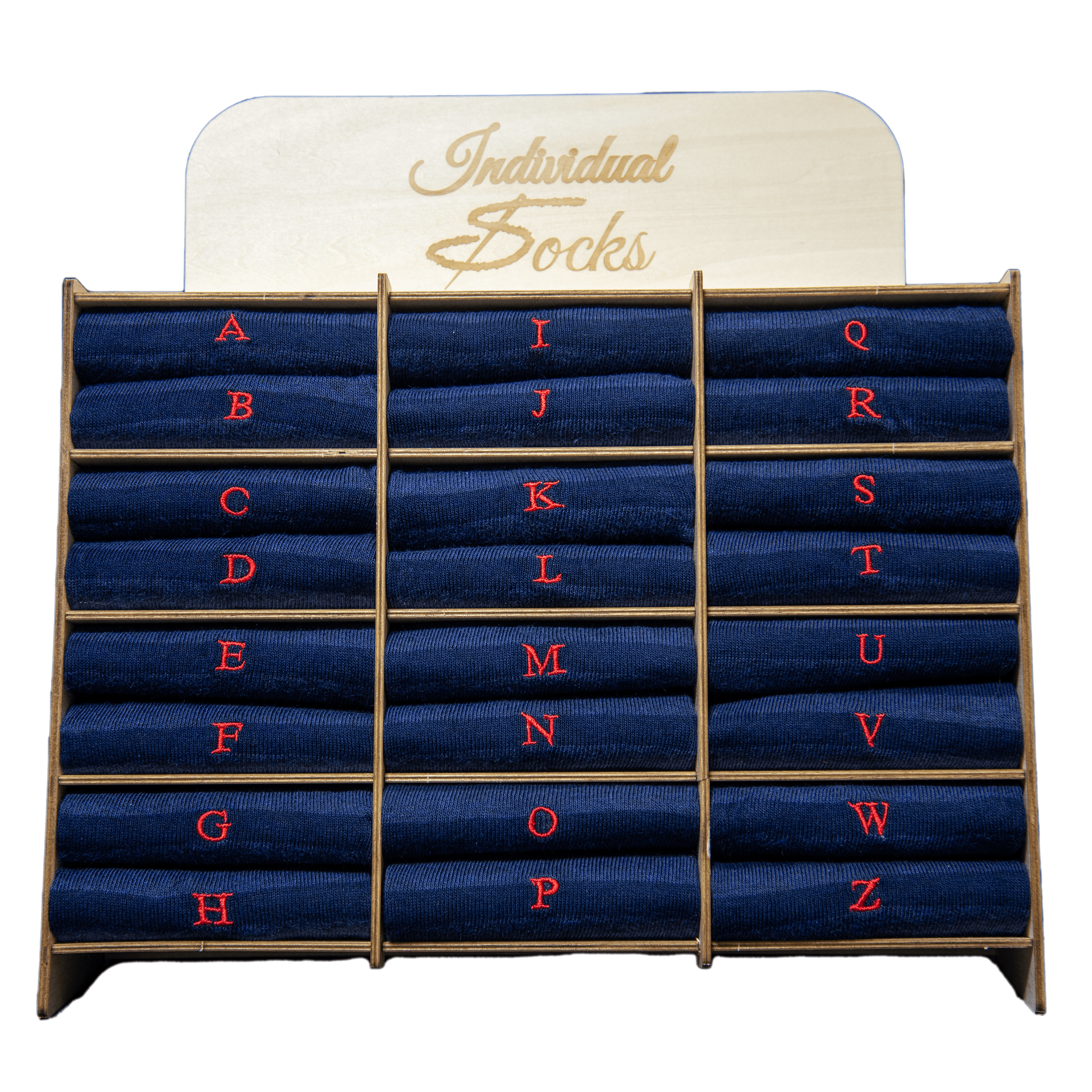 Chaussettes Rayées Homme Bleu Marine - Bleu Mel. - Coton Stretch - Taille 40/45 - 201