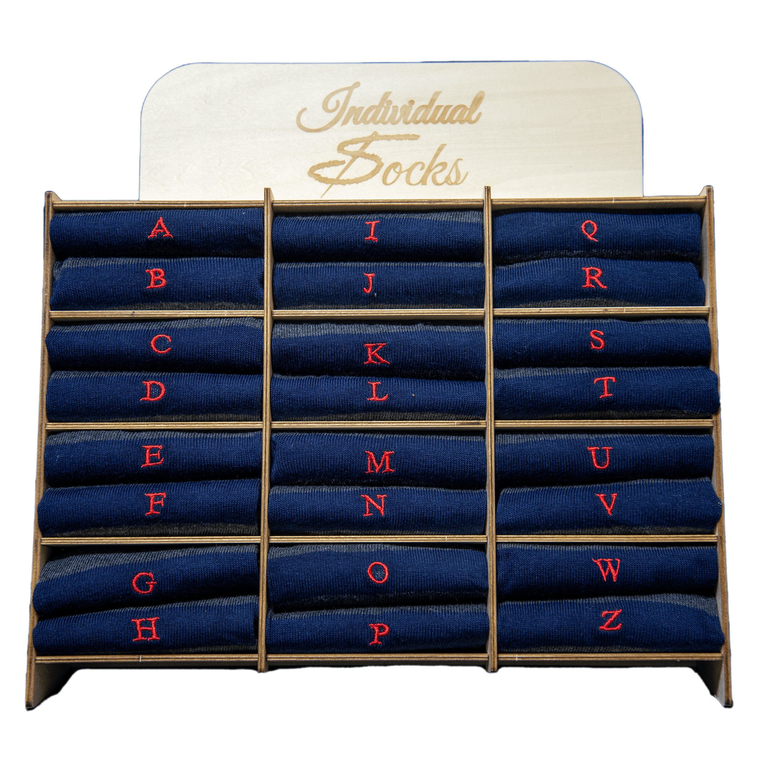 Chaussettes Rayées Homme Bleu Marine - Gris - Coton Stretch - Taille 40/45 - 271