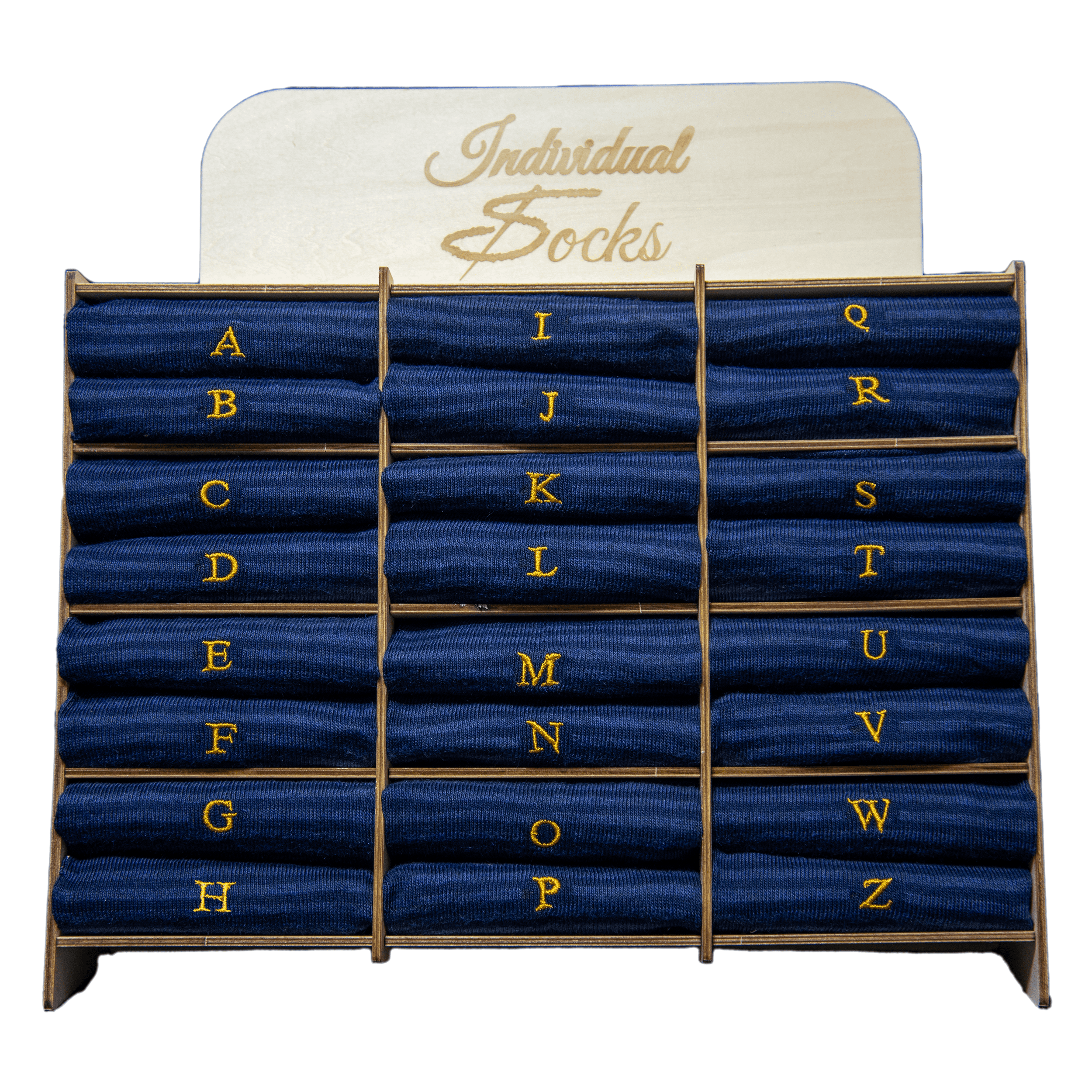 Chaussettes Rayées Homme Bleu Marine - Bleu Mel. - Coton Stretch - Taille 40/45 - 310